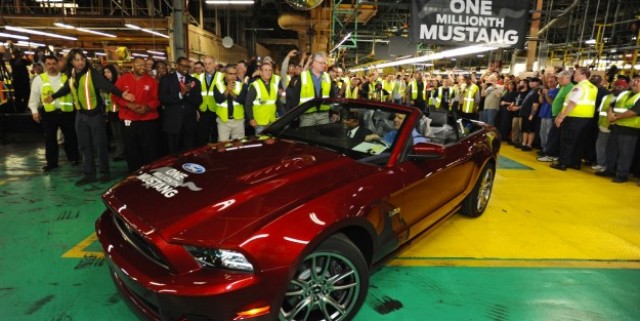 Ford Mustang Celebrates Twin Production Milestones