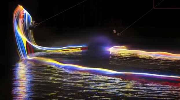 Red Bull & Snap! Bring Motion to Light: Wakeboarding & Lights_1