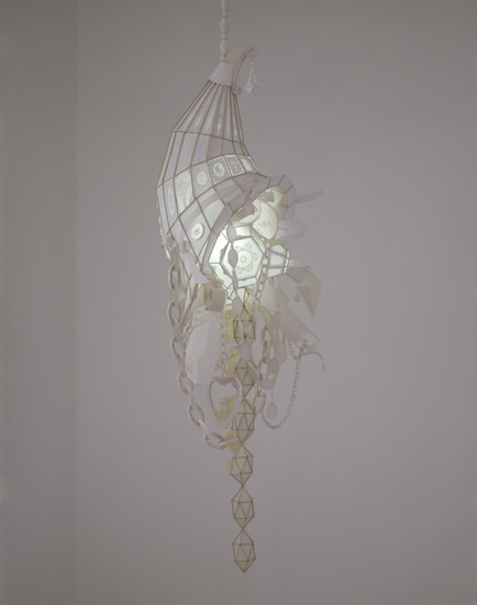 Kirsten Hassenfeld's Intricate Paper Lighting Displays_1