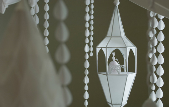 Kirsten Hassenfeld's Intricate Paper Lighting Displays_3