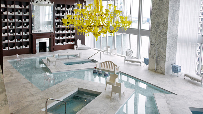 Philippe Starck's SPA Designs: The SPA at The Viceroy Miami