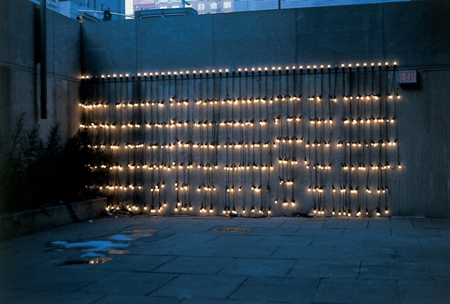 Felix Gonzalez-Torres: His Untitled Art & Light Installation_1