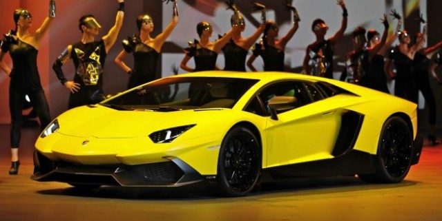 Lamborghini Aventador Lp 720-4 50&deg; Anniversario: Debuts at Shanghai