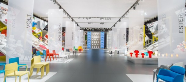 Pedrali's Uplifting Exhibition Stand