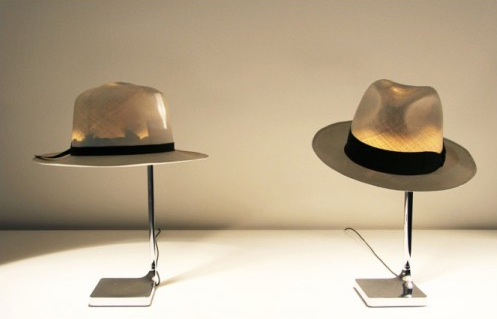Philippe Starck's "Chapeau"; Table Lamp