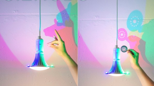 Make CMYK Shadow Puppets with This LED Lamp