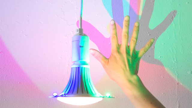 Make CMYK Shadow Puppets with This LED Lamp_1