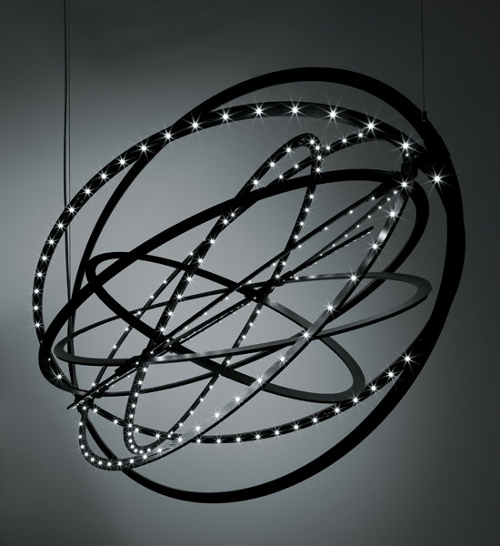 Artemide's Copernico 500 Lamp: 384 Rotating LEDs_4