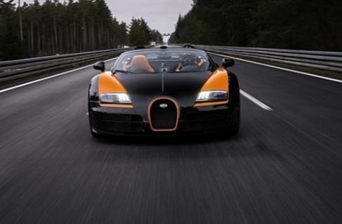Bugatti Veyron Grand Sport Vitesse World Record Run