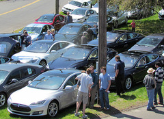 Tesla Owners Gather at Fun-Filled Rally to Compete and Swap Stories