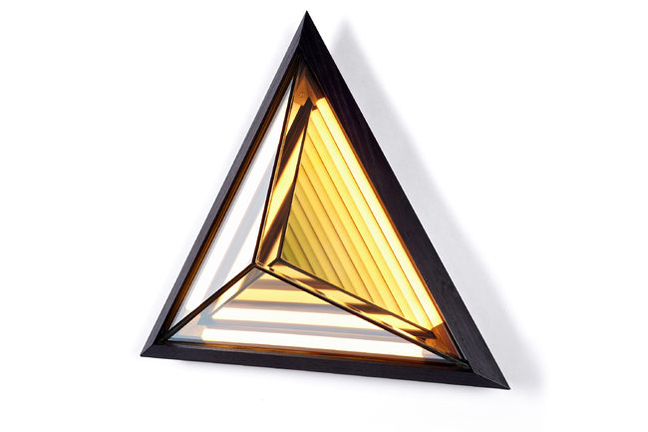 The Stella Wall Sconce: a Matrix of Light and Mirrors