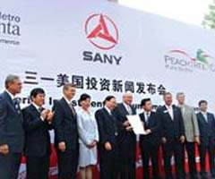 Sany Benefiting from Globalization