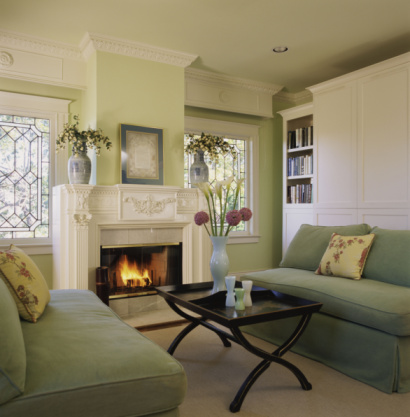 Living Room Designs with Fireplace