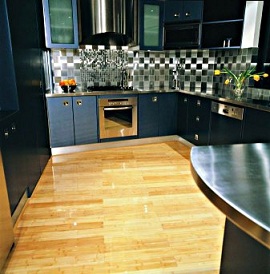 The Look and Strength of Hardwood for Less: Strand Woven Bamboo Flooring