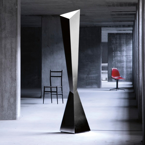 The Cleo Floor Lamp's Sword Like Finish_1