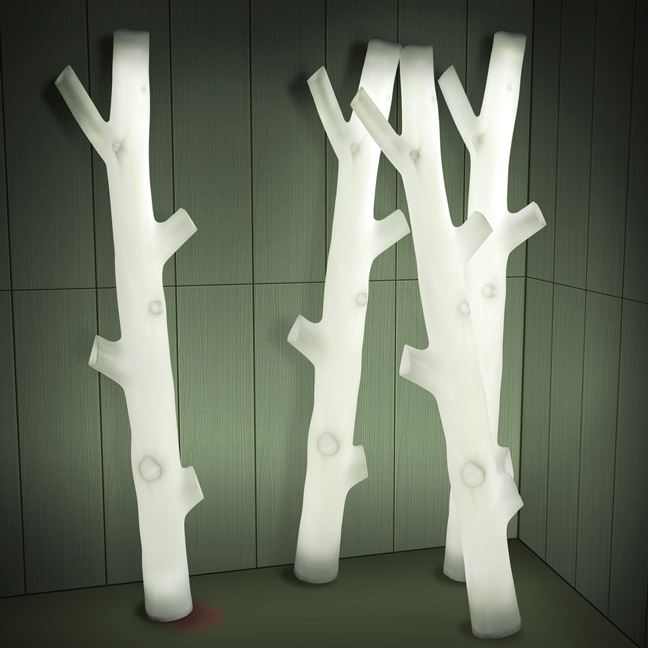The Glowing Faux Tree: D + I Floor Lamp