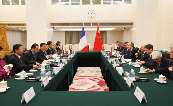 23rd Meeting of China-France Trade and Economic Joint Committee Held in Beijing_1