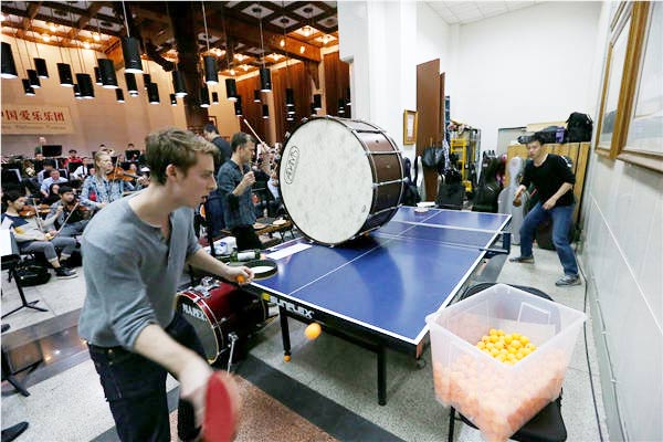 Ping-pong meets music in diplomatic tryst