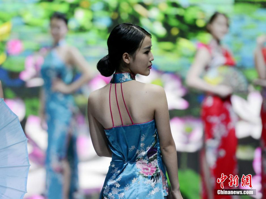 Miss Tourism Cultural World Competition Shows Beauty of Cheongsam_3