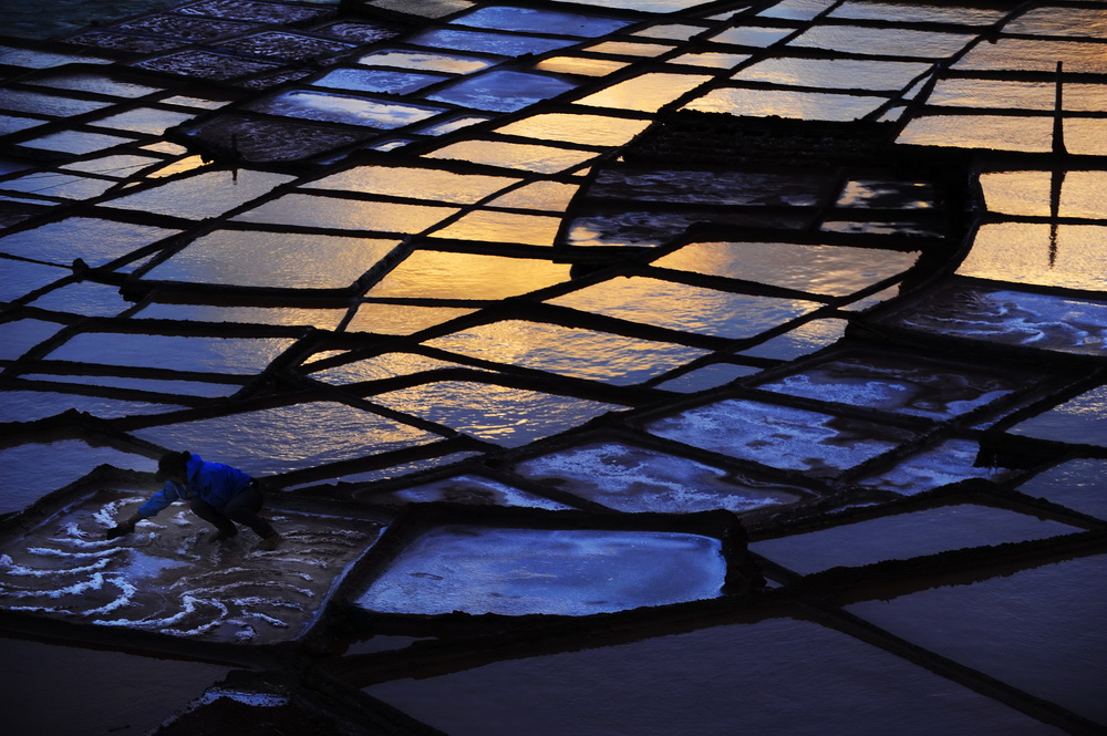 THousand Years Old Salt Pan in SW China