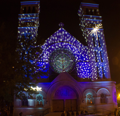 Chicago’s Church Lit up with LED Lightings