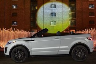 Range Rover Evoque Convertible Revealed in London