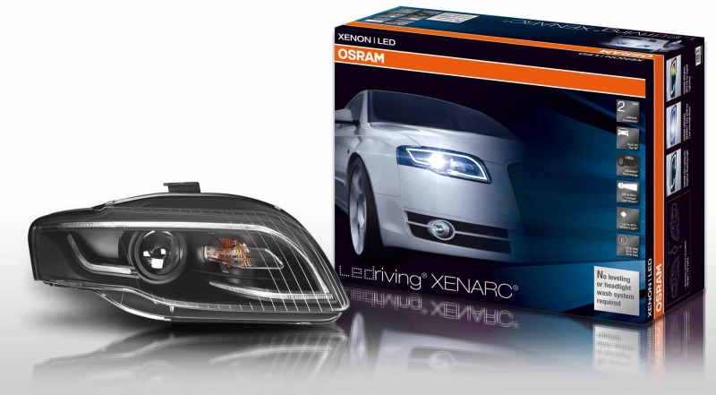 Osram Launches LED Retrofit Headlight for Audi A4