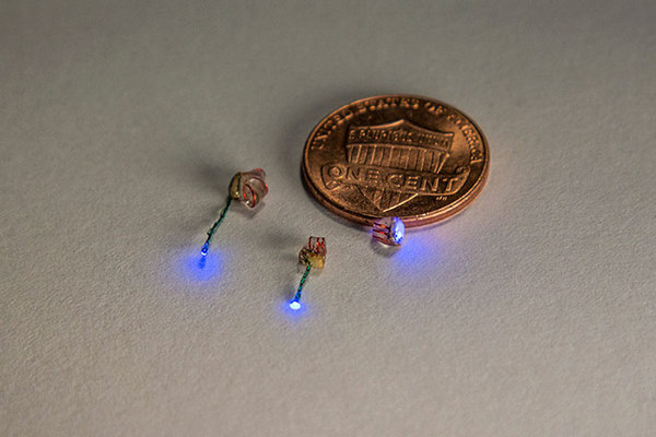Stanford Scientists Wirelessly Control Mouse with Blue LED Implant_1