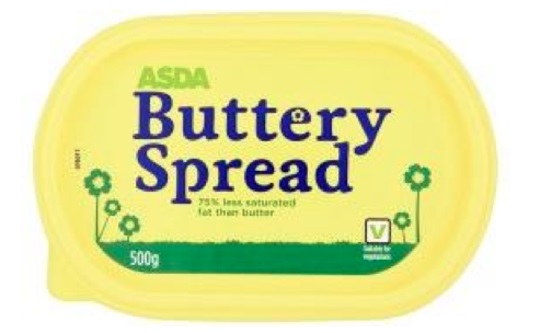 Asda Recalls Own Label Butter Spread Over 'Plastic’ Contamination