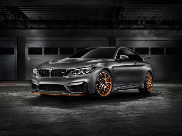 BMW Concept M4 Gts Uses OLED Rear Lights
