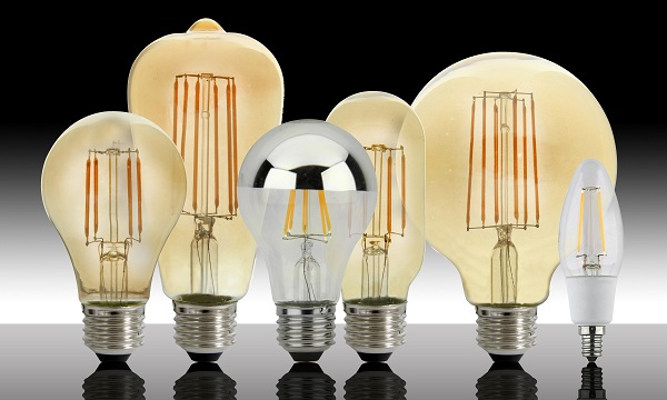 MaxLite's LED Filament Lamps Cuts Energy Bill with Retro Look