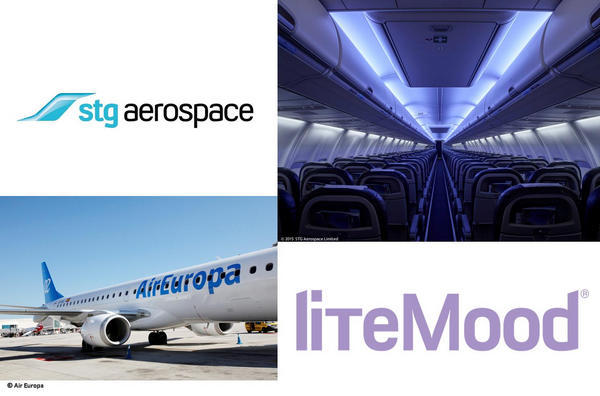 Air Europa Becomes Latest Airline to Select Stg Aerospace Cabin LED Lighting