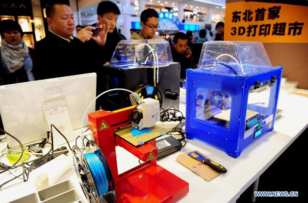China to Sell 160,000 3D Printers in 2016