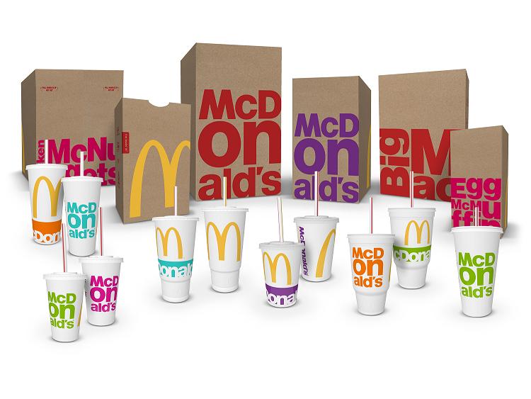McDonald's Revamps Fast Food Packaging
