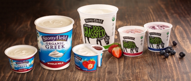 Stonyfield Introduces Three New Products in Organic Whole Milk Yogurt Range