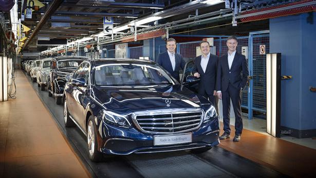 Mercedes-Benz Begins The Production Of New E-Class At German Plant