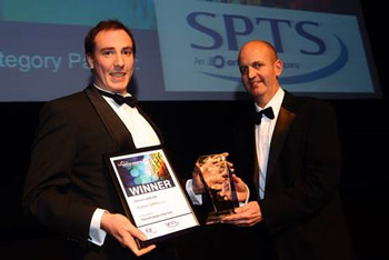 IQE's Andrew Griffiths Wins Young Engineer Of The Year Title At The ESTnet Awards