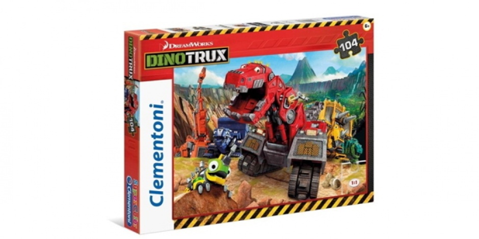 Clementoni And DreamWorks Reveal New Dinotrux-Themed Puzzles