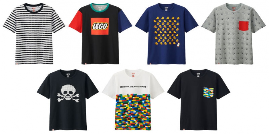 LEGO Teams With Uniqlo To Launch Official T-Shirt Line