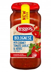 Leggo's New Packaging Design Shows Its Health Star Pasta Sauce Rating