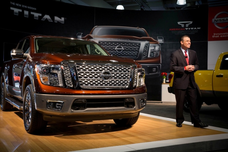 Nissan Debuts Its Pickup Truck TITAN 2017 at The 2016 New York International Auto Show