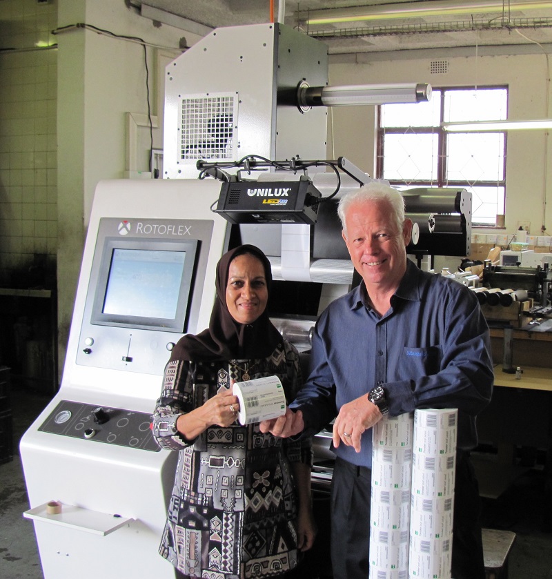 South African Label Printing Firm Selects Rotoflex's Die-Cutting Machine