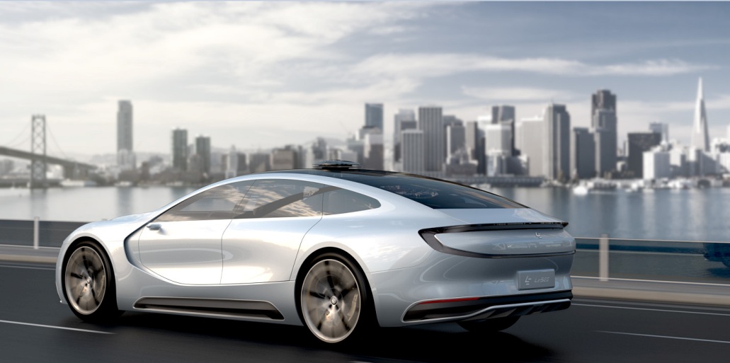 LeEco Unveils Autonomous Electric Vehicle Concept Car