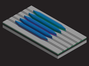 UCSB-LED Team Reports First Quantum Cascade Laser on Silicon