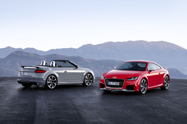 Audi Launches New TT RS Coupe and Roadster at Beijing Auto Show