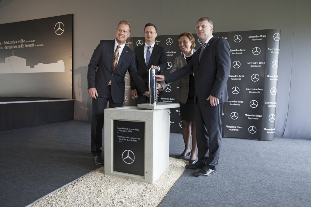 Daimler to Invest Eur580m in Hungarian Mercedes-Benz Plant in Kecskemet