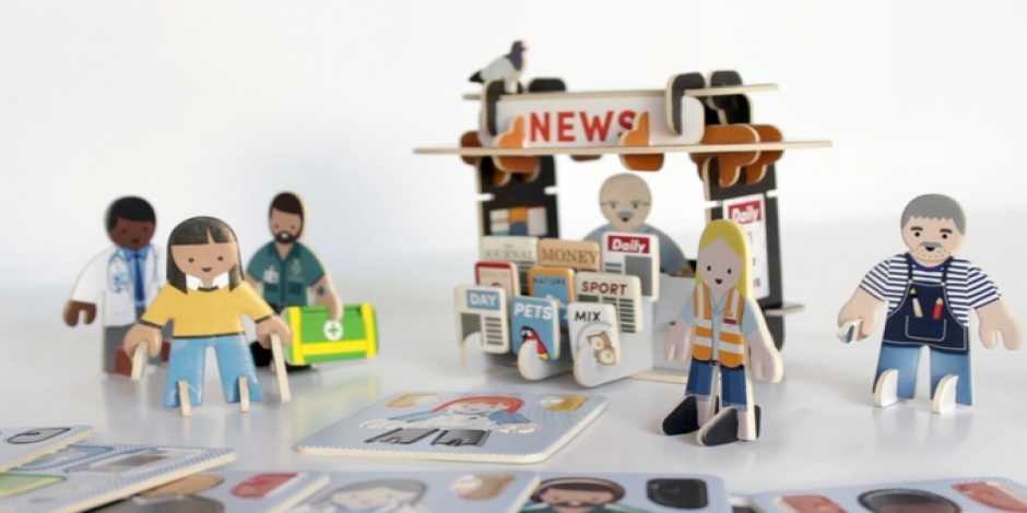 London's Playpress Hits Kickstarter with Eco-Friendly Press-out Play-Sets