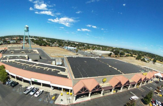Stion's Frameless CIGS PV Modules Power Solar Array Atop Retailer's Roof