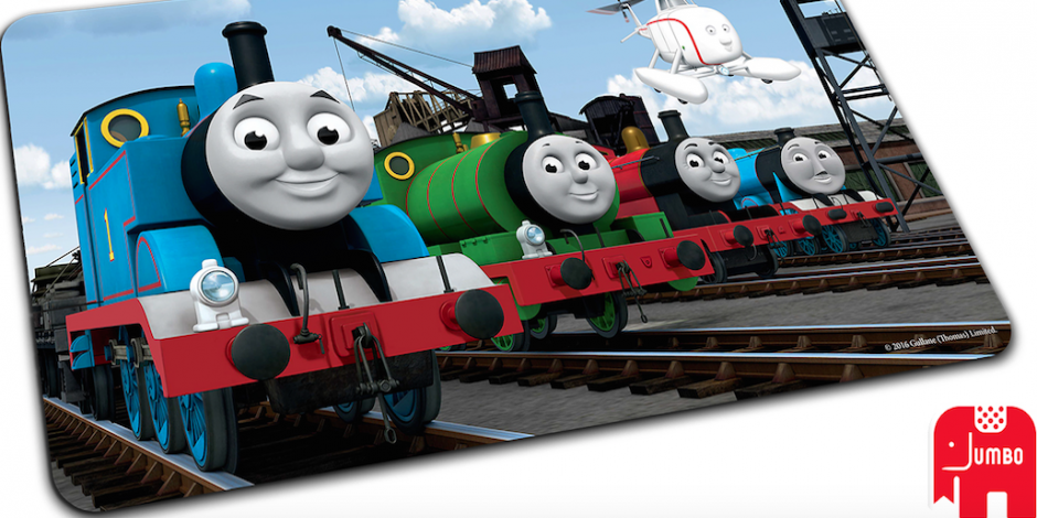 Jumbo Games Teams with Mattel for Thomas & Friends Puzzle Range