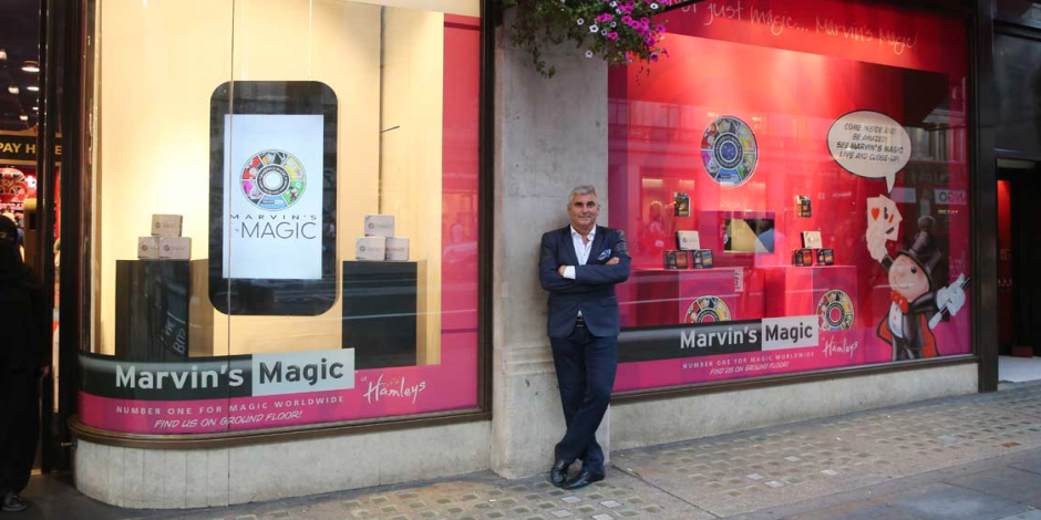 Hamleys Unveils Marvin's Magic Window Display